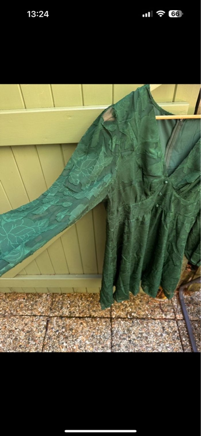 Robe verte Cupshe XL - photo numéro 9