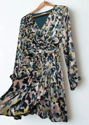 Robe multicolore à motif abstrait Lili & Lola Taille M