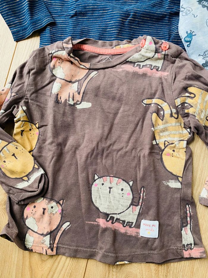 Lot de 9 tshirt ML 18 mois - photo numéro 5