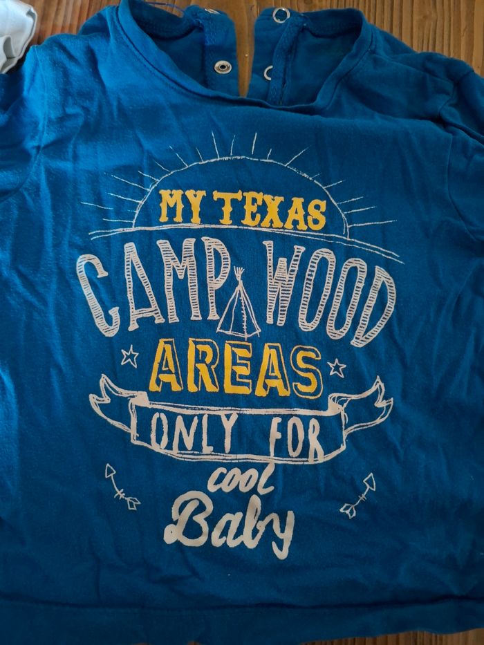 Lot de 4 t-shirts manches longues 18 mois - photo numéro 3