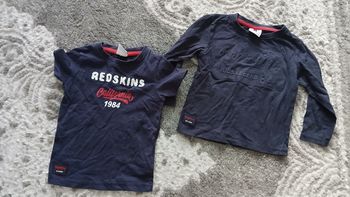 Tee-shirts redskins 3ans 