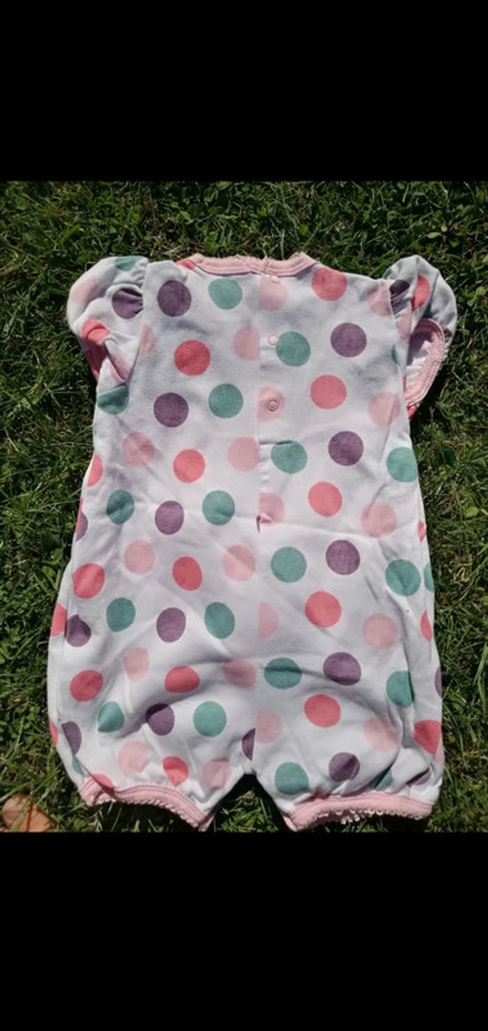 Gigoteuse 3 mois blanc à pois la redoute - photo numéro 3