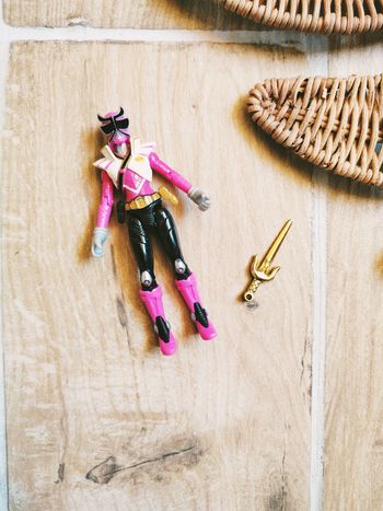 🙅 Power rangers Super Samurai figurine articulée du ranger rose avec son épée marque Bandai