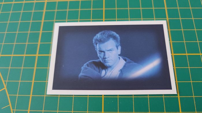 Carte Jedi erreur du bookmaker pièce détachée jeu de société Monopoly Star Wars épisode 1 #A81 - photo numéro 2