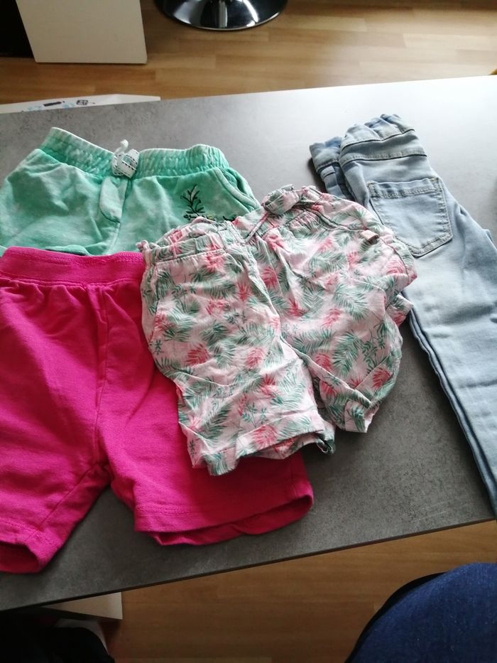 Lot de short et pantalon
