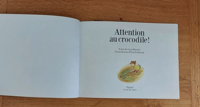 Attention au crocodile ! - l'école des loisirs - photo numéro 2
