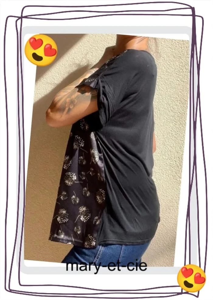 SOLDÉ - Haut manches courtes taille XL - Naf Naf - photo numéro 3