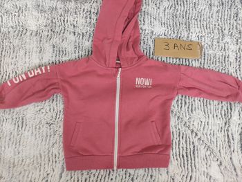 Gilet fille tape a l oeil 3 ans