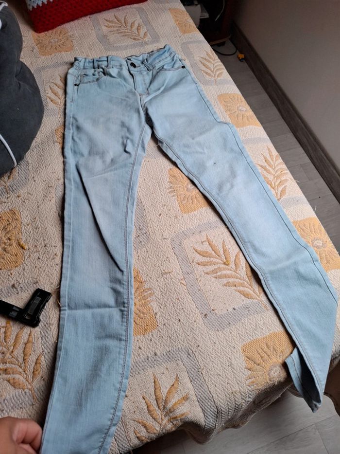 Magnifique lot de 3 jean slim fit fille 12 ans - photo numéro 7