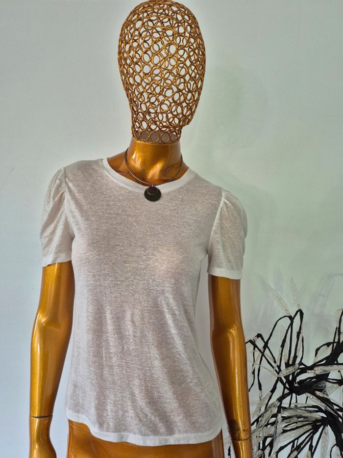Tee-shirt Crème