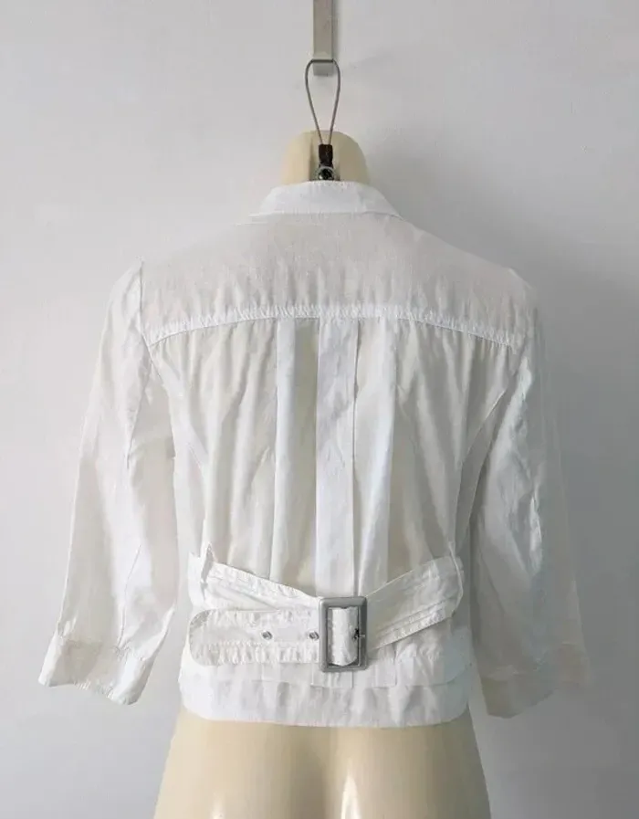 Veste 100% lin - Jacquelin Riu - taille 36 - photo numéro 2