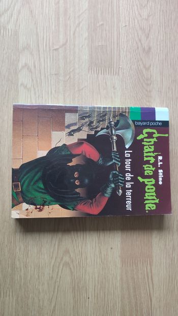 Livre Chair de poule La tour de la terreur R.L. Stine édition Bayard poche #SPDF