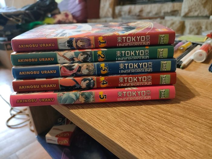 Mangas Tokyo underground