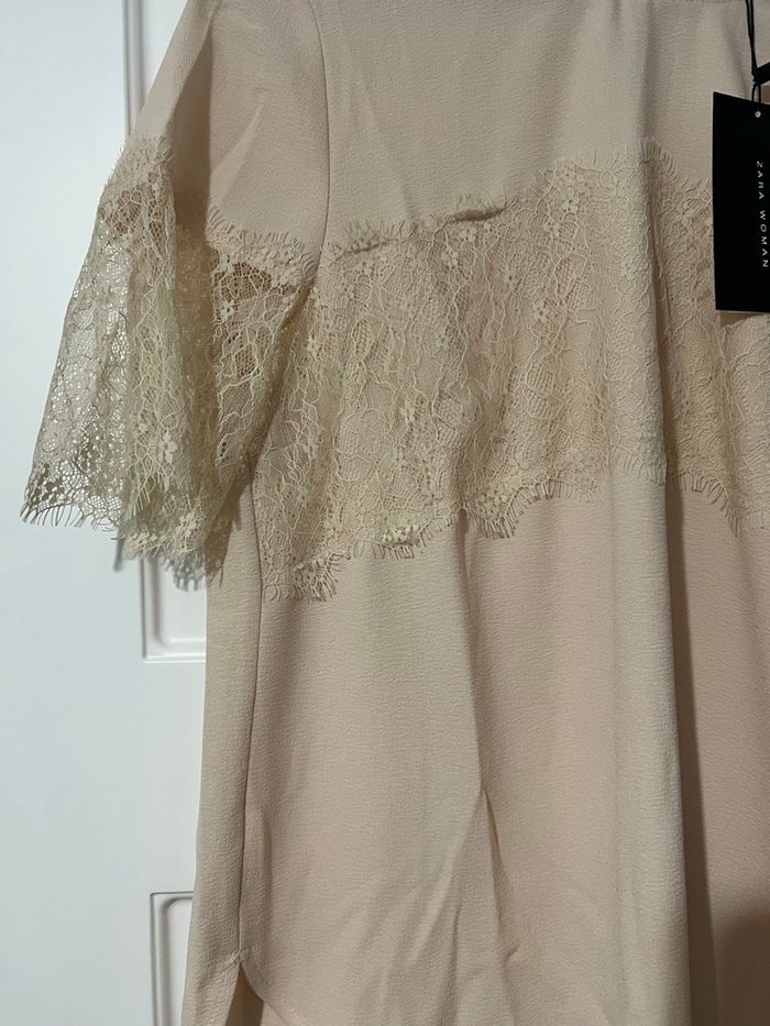 Blouse Zara neuve étiquette rose - photo numéro 3