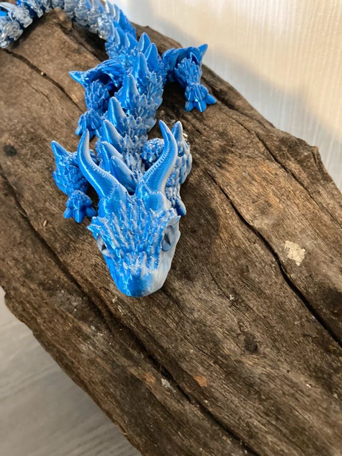 Superbe dragon bleue