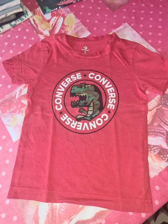 Lot de 3 tee-shirt converse 5 ans - photo numéro 2