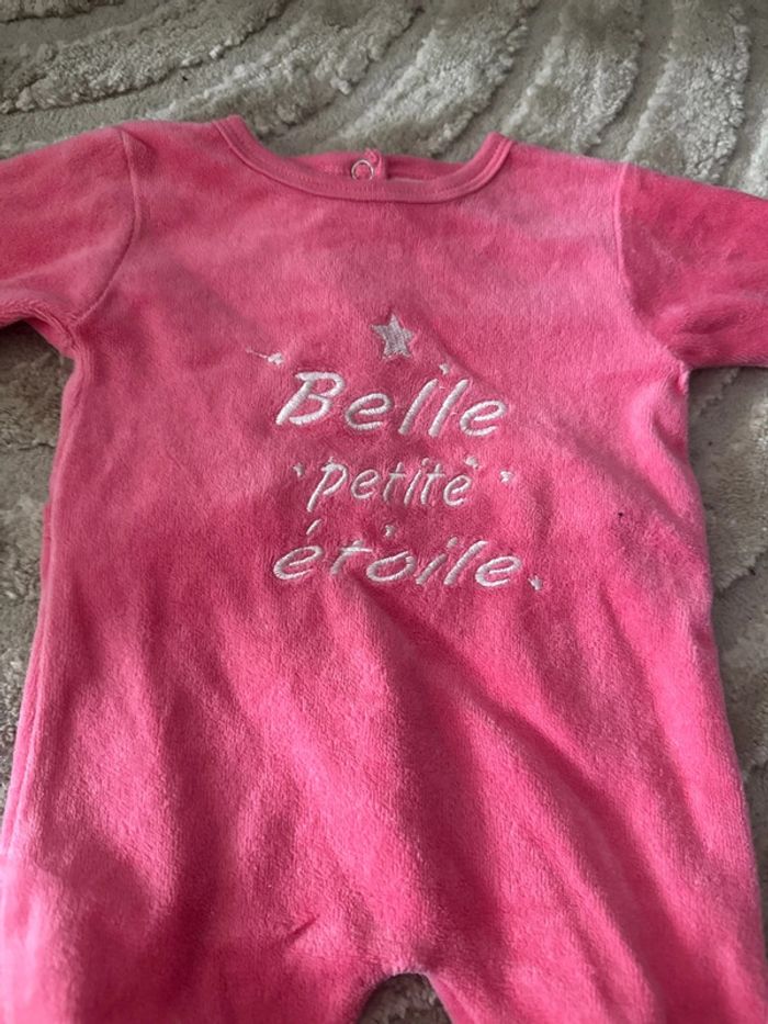 Combinaison rose pour bébé Bougli Bougla - Spéciale hiver - photo numéro 2