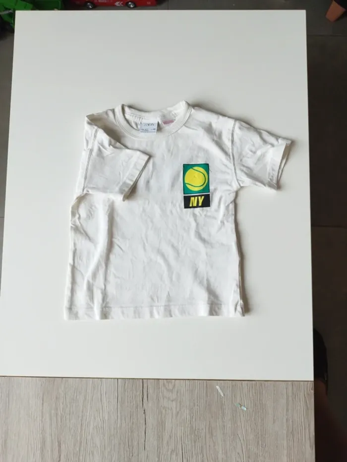 Tee shirt tennis garçon