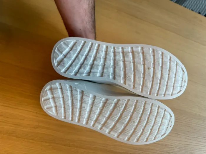 Baskets blanches décontractées taille 41 - photo numéro 4
