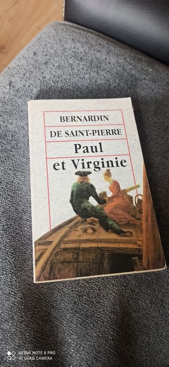 Livre Paul et Virginie