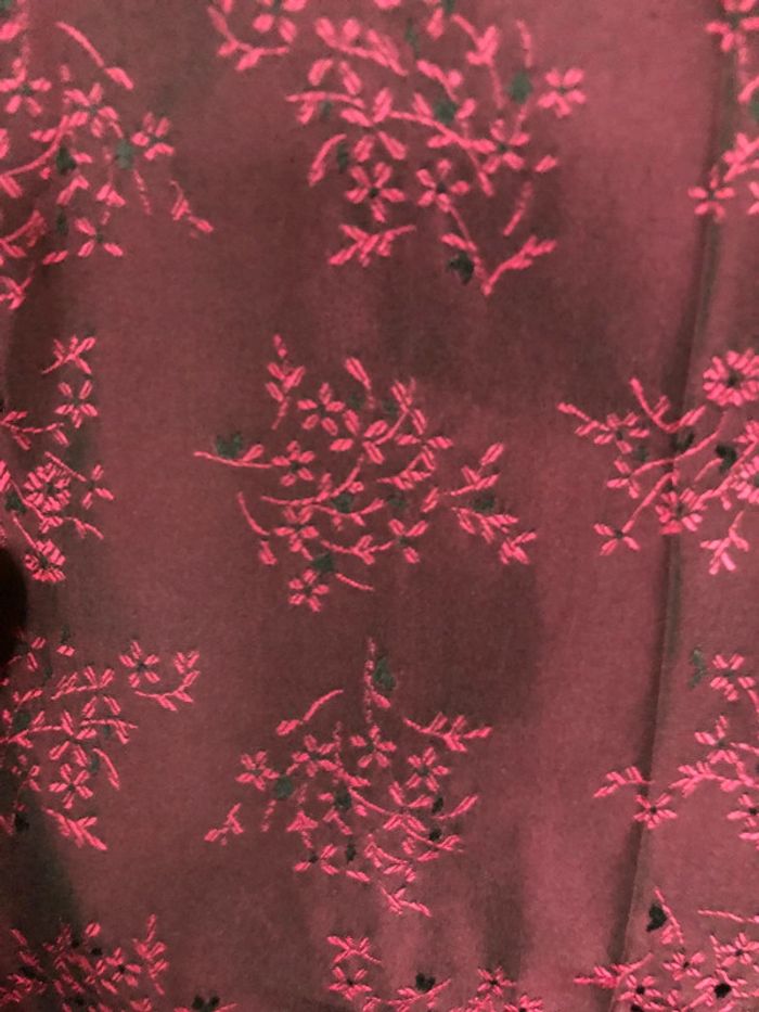 Pantalon violet en satin taille 34 comme neuf - photo numéro 8