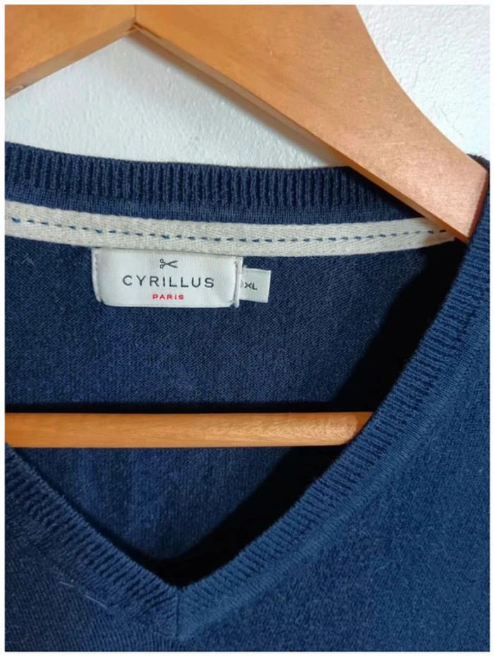 C16 pull marine Cyrillus XL - photo numéro 3