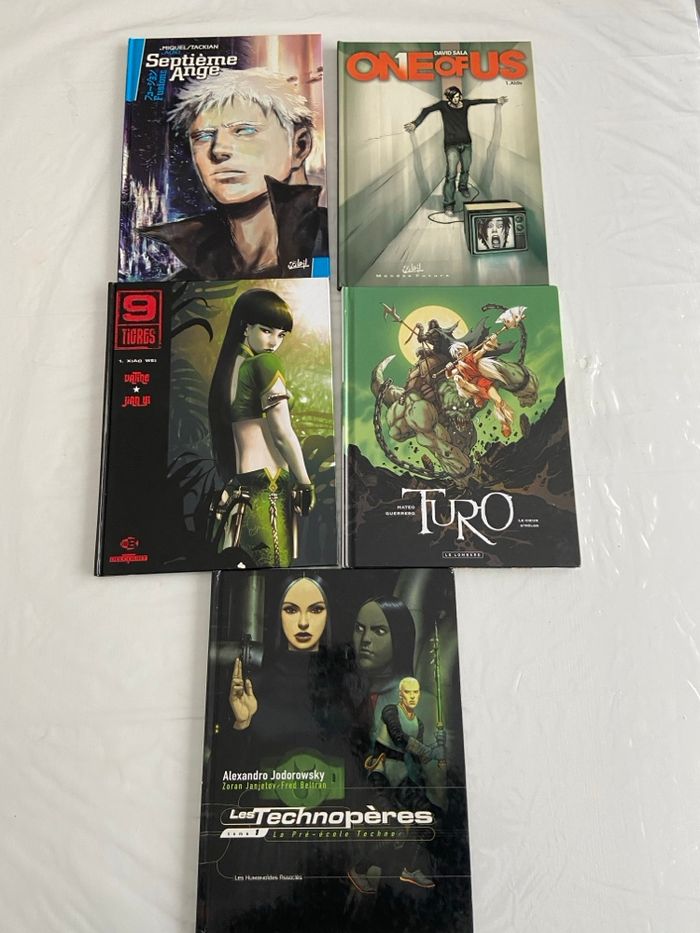 Lot 5 BD Science-Fiction & Fantastique