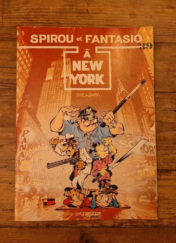 Vends bd vintage spirou à New york offert par total