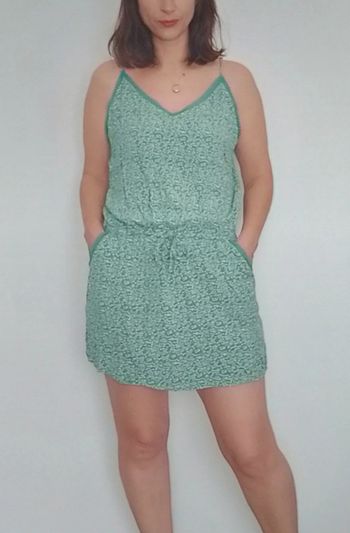 Robe d été a blouser casual fleurie taille 40