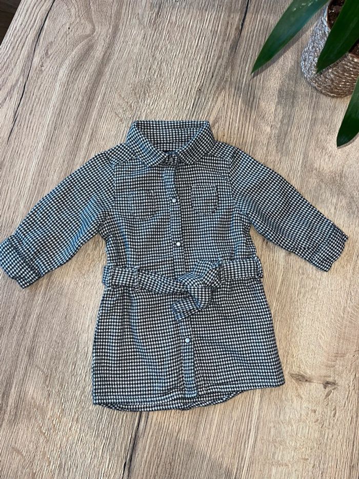 Ensemble robe + collant parfait état 9 mois - photo numéro 7