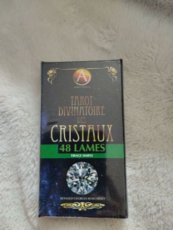 Tarot divinatoire des cristaux 48 lames