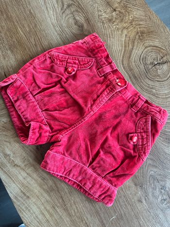 Short velours hiver