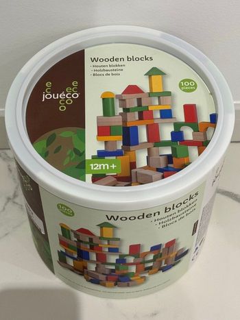 Block de constructions en bois