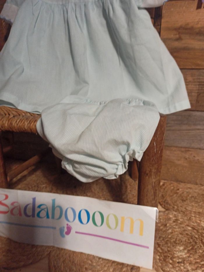 Tenue vintage robe culotte 18 mois tbe - photo numéro 3