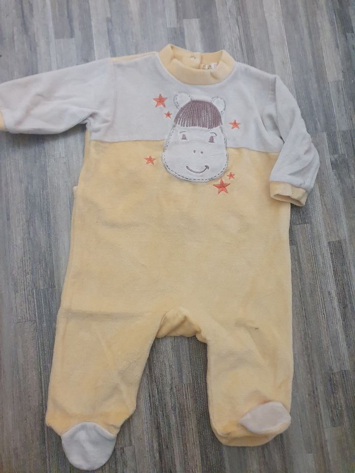 Pyjama velours 6 mois
