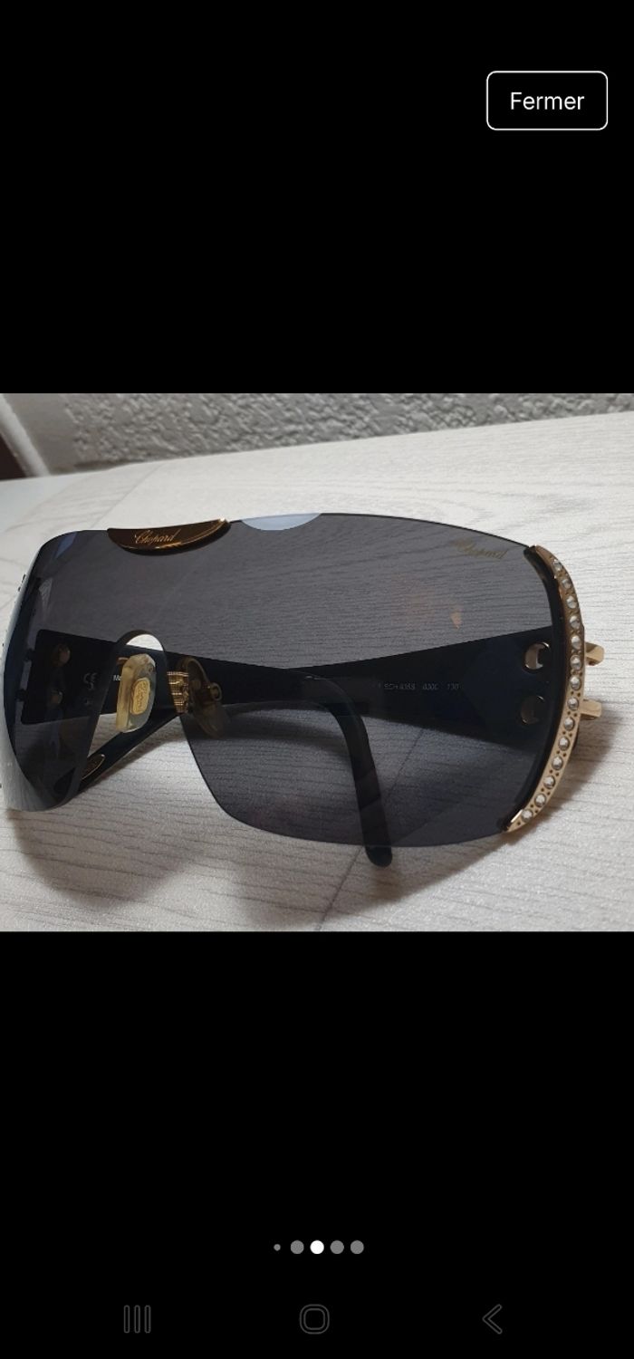 Lunettes de soleil Chopard édition limitée - photo numéro 5