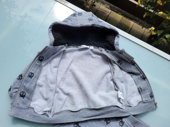 Joli Jogging 2 pièces Marése, 12/18 mois gris et noir (26) - photo numéro 4