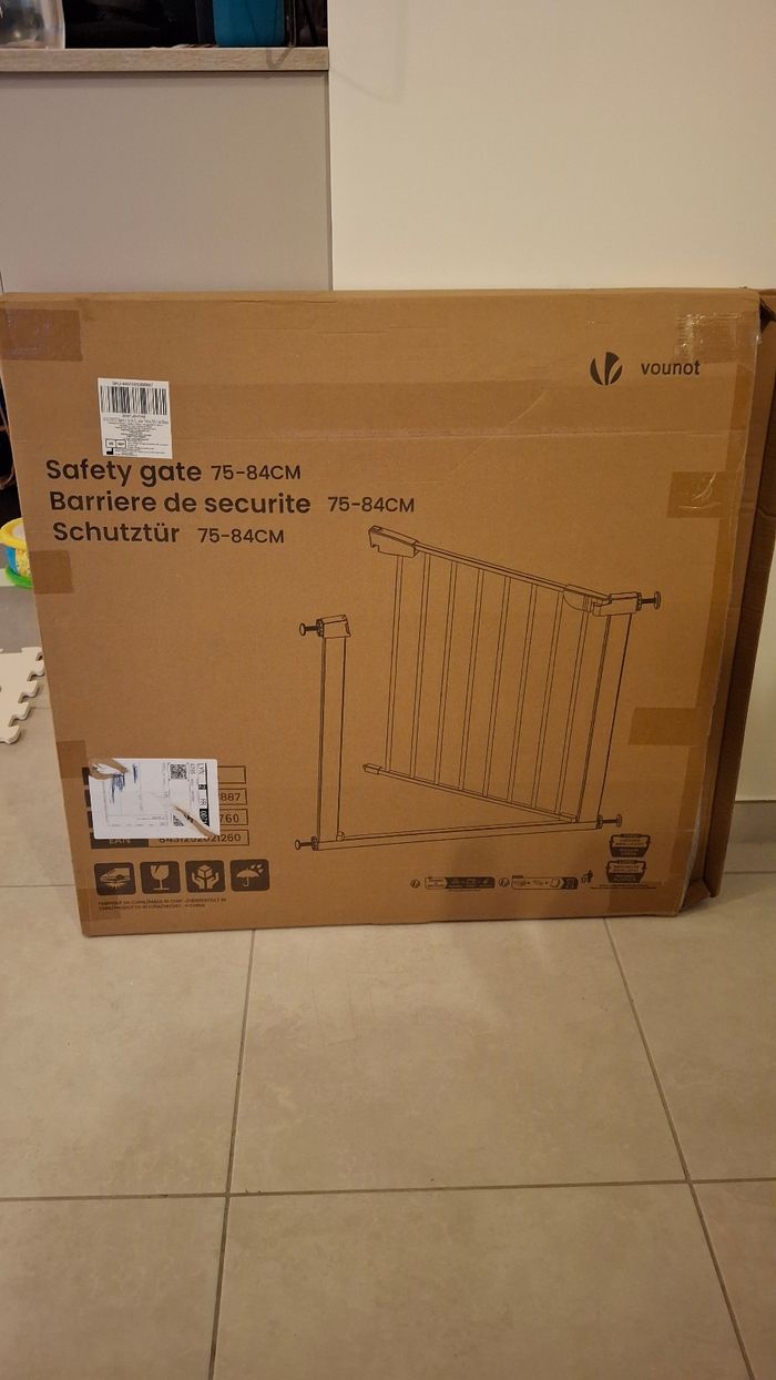 Barrière escalier Vounot 75-84 cm - photo numéro 2