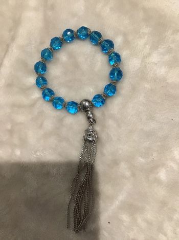 Beau bracelet bleu vintage