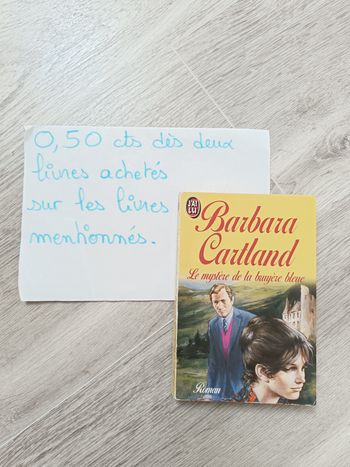 Livre de Barbara Cartland