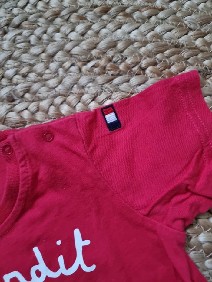 Tee-shirt interdit de me gronder 18 mois - photo numéro 3