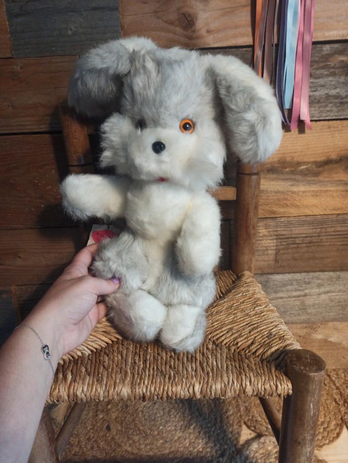 Peluche chien vintage neuf Nounours - photo numéro 5