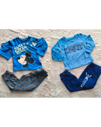 Lot 2 pyjamas 2 ans / mickey et stictch