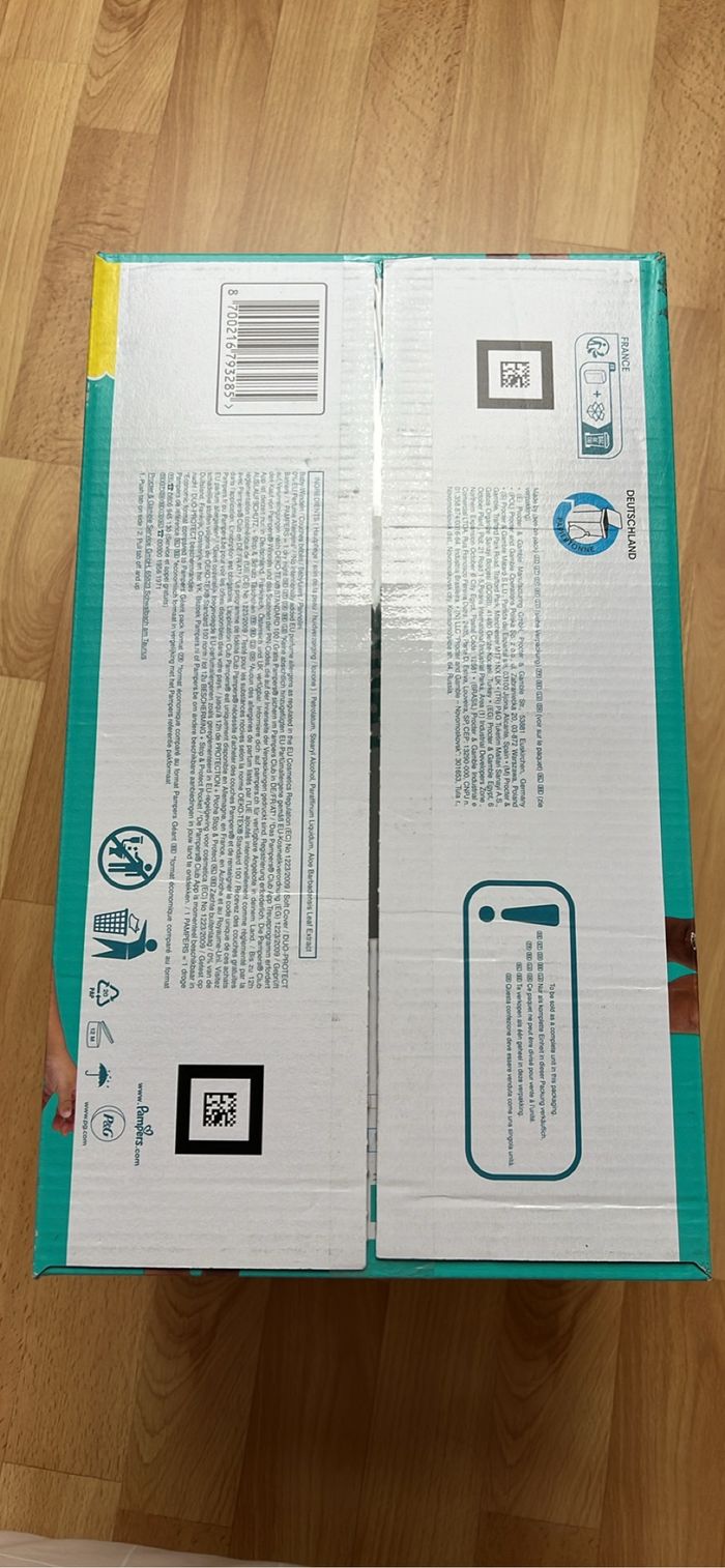 Couche Pampers Baby-dry taille 5 11-16kg 94 couches - photo numéro 4