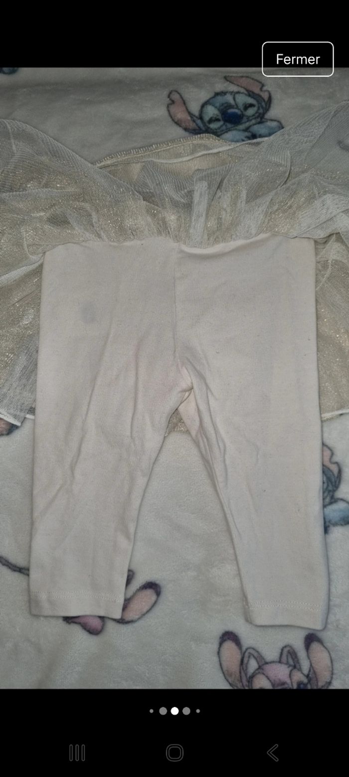 Jupe leggings 6 mois en très bon état - photo numéro 4