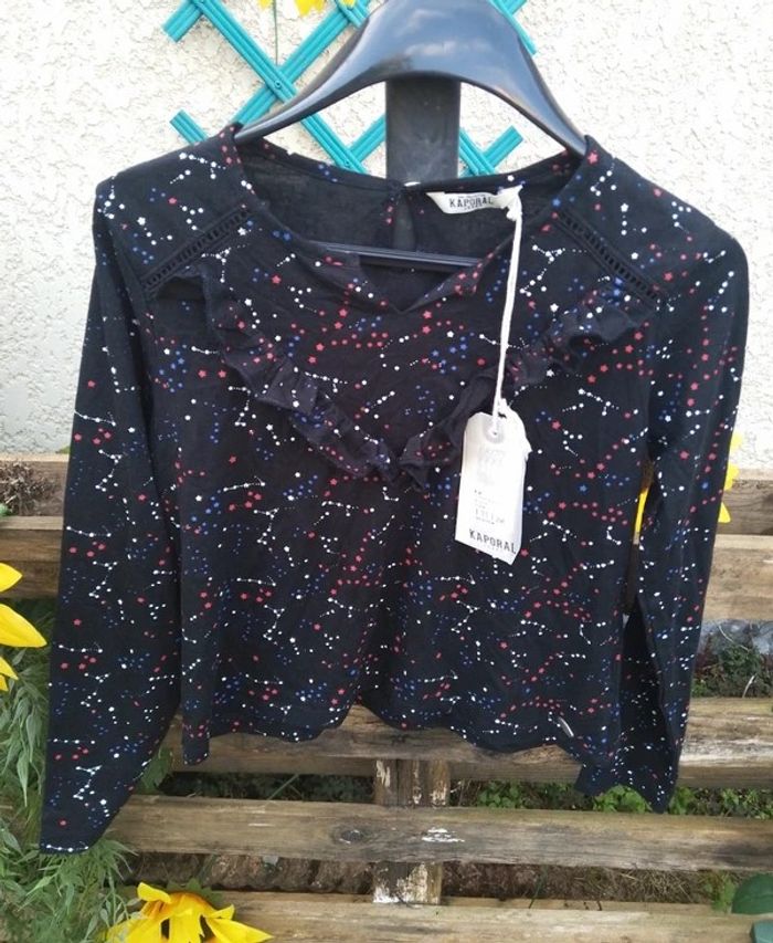 Tunique kaporal taille 12 ans - neuve - coton/viscose - photo numéro 2