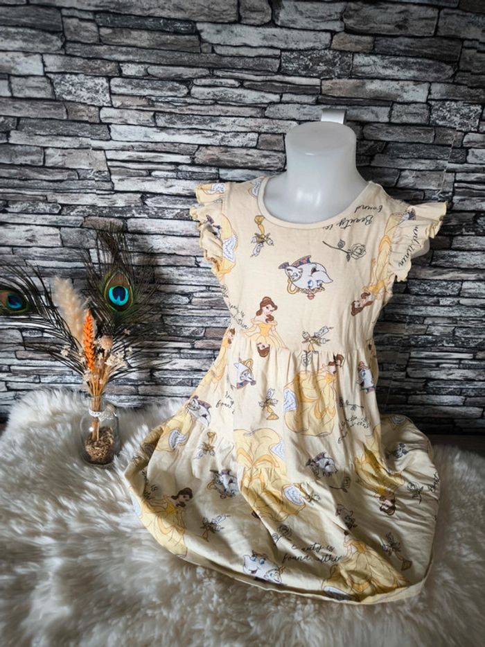 💛 Magnifique robe la Belle et la Bête en 7-8 ans 💛
