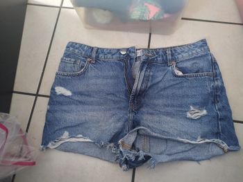 Short en jeans 
