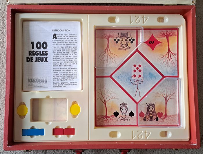 ♟️Ancien coffret de jeux de société Ferriot France - incomplet - photo numéro 5