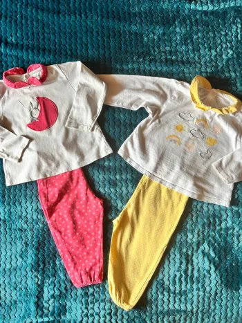 Lot de 2 pyjamas 2 pièces Obaïbi 18 mois